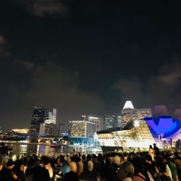 [싱가포르 신혼여행] 싱가포르 마리나베이샌즈 호텔 - 스펙트라 분수쇼 썸네일