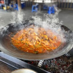가평 산골농원 솥뚜껑 닭볶음탕 이영자 맛집 반려동물동반 식당 후기 썸네일